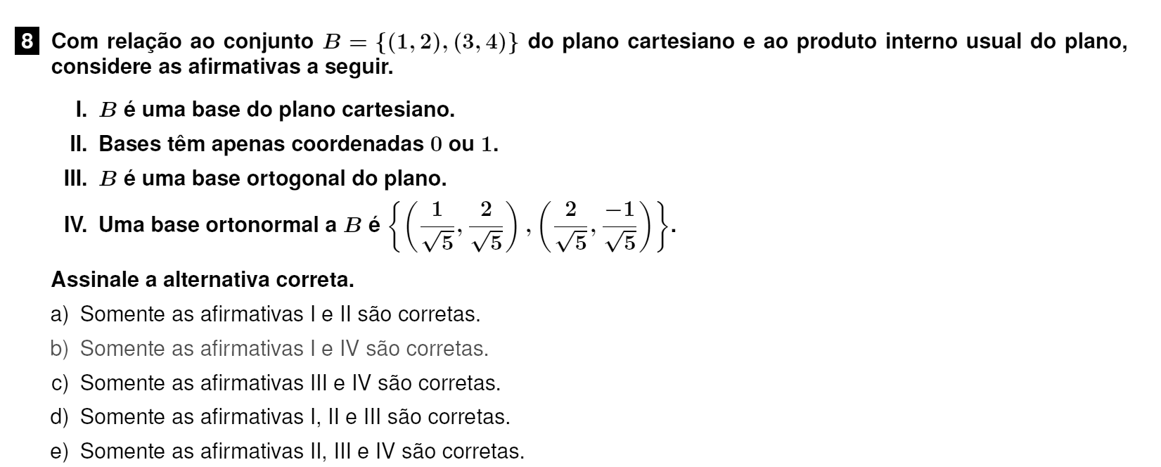 PosComp 2013 - Pergunta 8