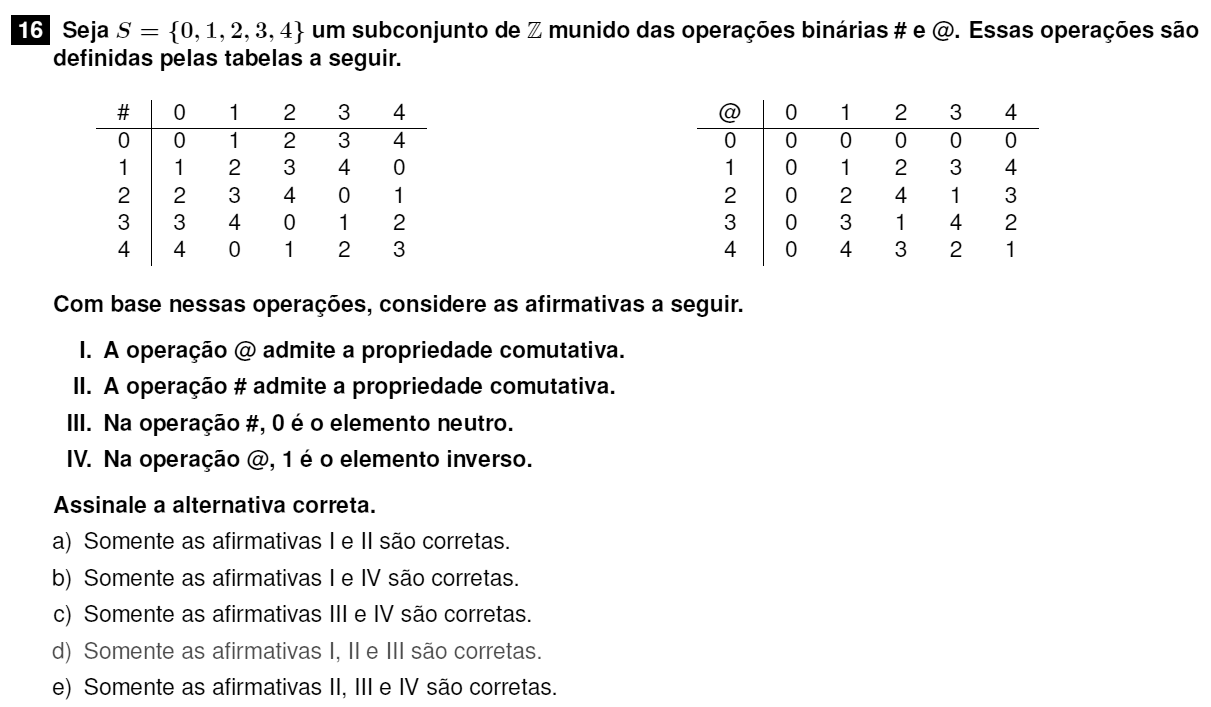 PosComp 2013 - Pergunta 16