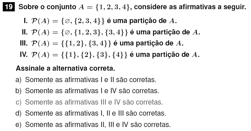 PosComp 2013 - Pergunta 19