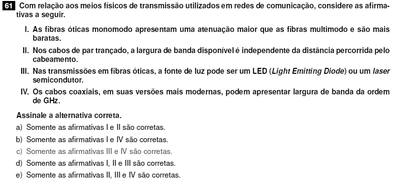 PosComp 2013 - Pergunta 61